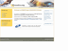 Tablet Screenshot of flexonics.org